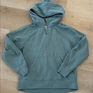 lululemon athletica Teal Half-Zip Hoodie